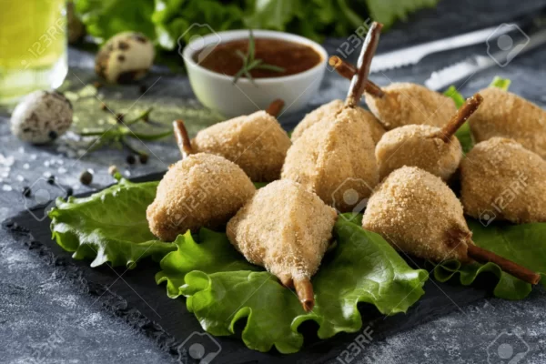 Quail Lollipops